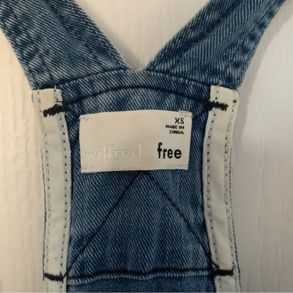 TNA Women’s Denim Drawstring Overalls - Picture 4 of 4